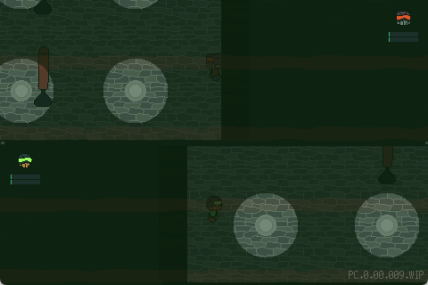 Second visual detection scenario highlighting the slow-motion window